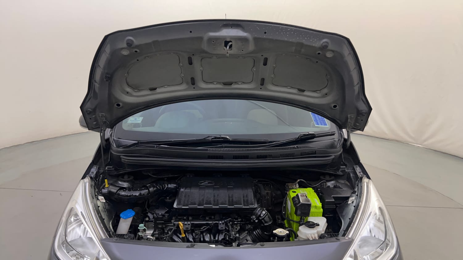 Used 2020 Hyundai Grand i10 Sportz 1.2 Kappa VTVT Petrol Manual engine ENGINE & BONNET OPEN FRONT VIEW