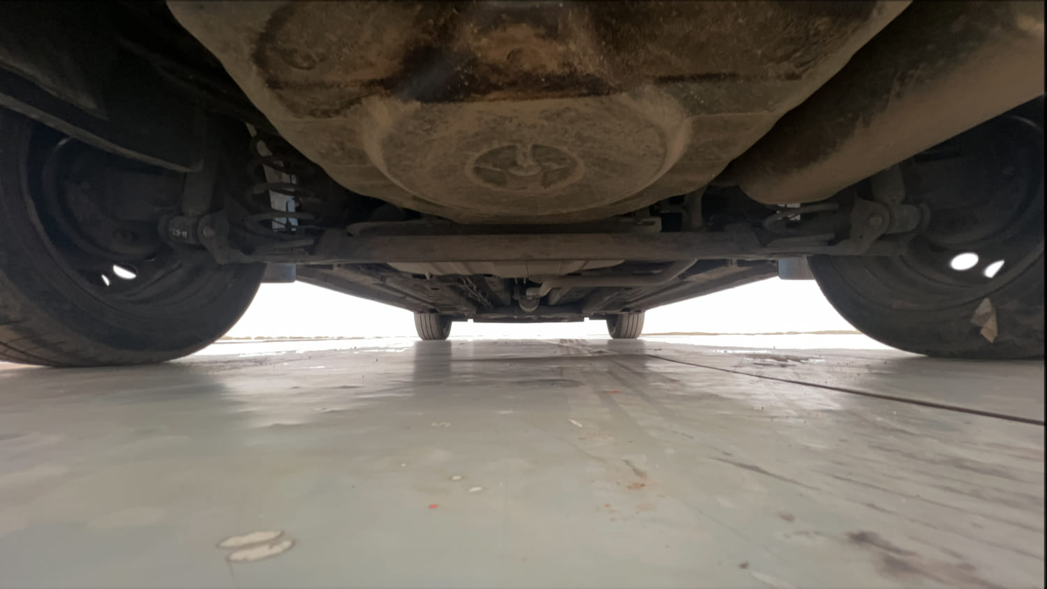 Used 2021 Tata Altroz XM Plus Petrol Petrol Manual extra REAR UNDERBODY VIEW (TAKEN FROM REAR)