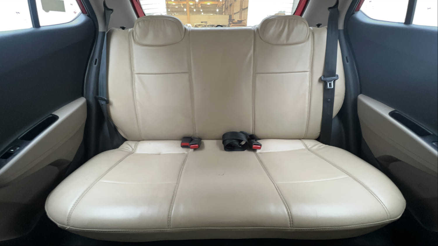 Used 2017 Hyundai Grand i10 Sportz (O) 1.2 Kappa VTVT Petrol Manual interior REAR SEAT CONDITION VIEW