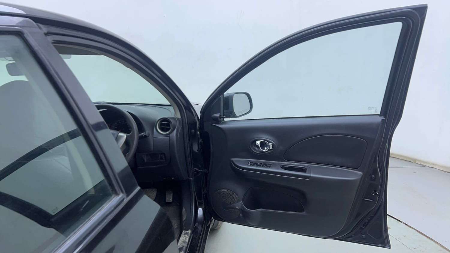 Used 2017 Nissan Micra XL CVT Petrol Automatic interior RIGHT FRONT DOOR OPEN VIEW