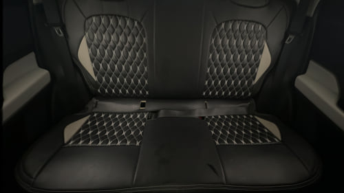 Used 2022 Tata Punch Accomplished Dazzle Pack MT Petrol Manual interior REAR SEAT CONDITION VIEW