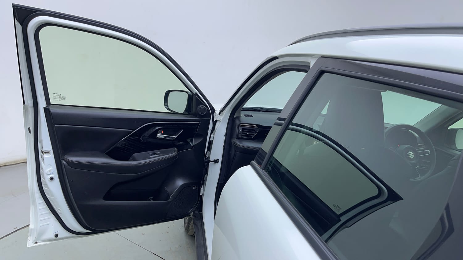 Used 2025 Maruti Suzuki Victoris ZXI+ THS 2W Hybrid Automatic interior LEFT FRONT DOOR OPEN VIEW