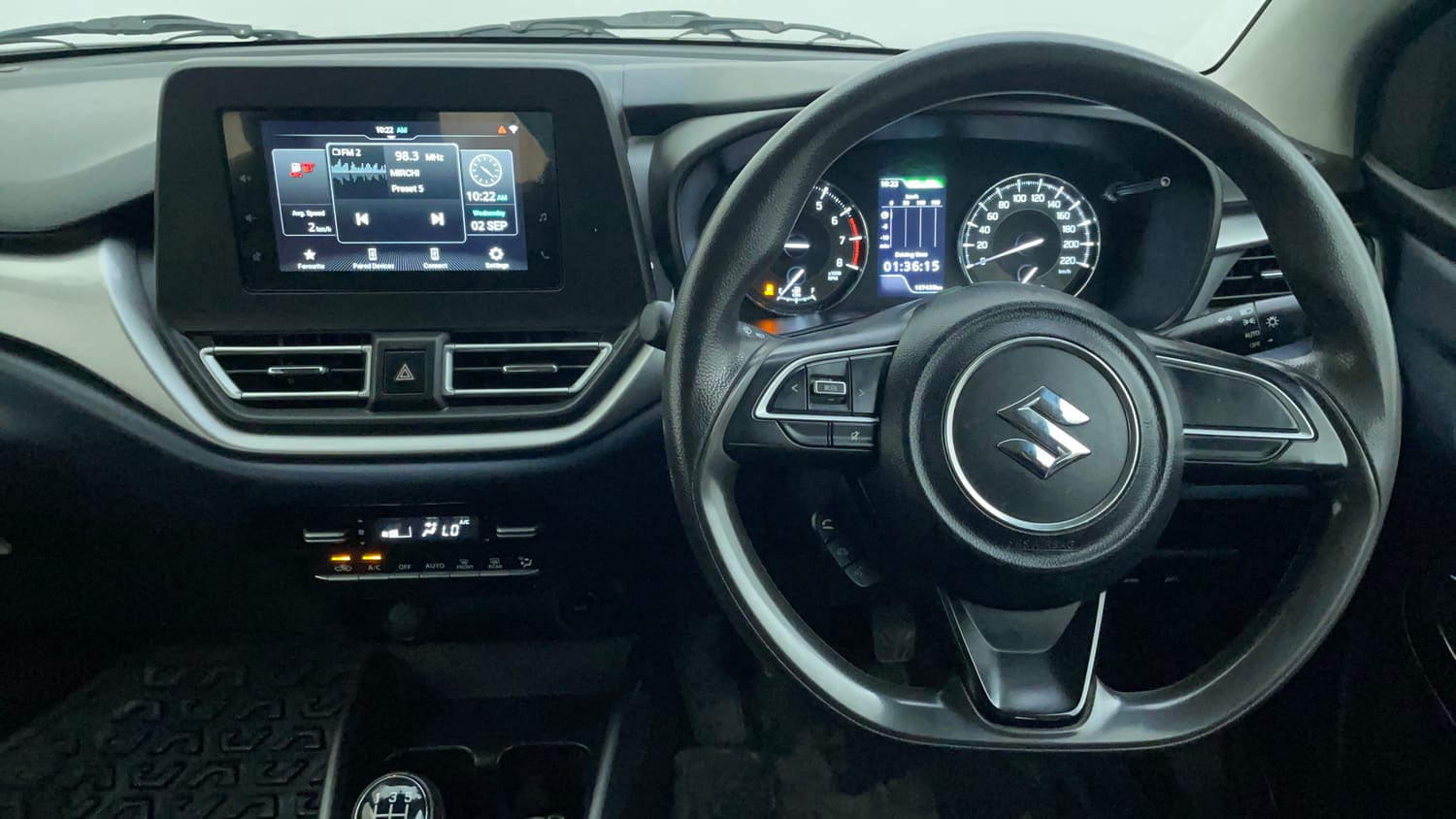 Used 2023 Maruti Suzuki Baleno Zeta MT CNG Cng Manual interior STEERING VIEW