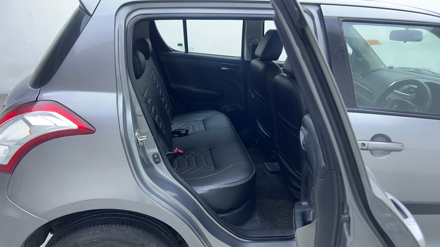 Used 2014 Maruti Suzuki Swift VDi Diesel Manual interior RIGHT SIDE REAR DOOR CABIN VIEW