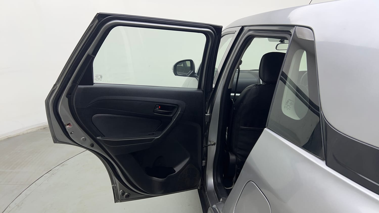 Used 2021 maruti-suzuki Vitara Brezza LXi Petrol Manual interior LEFT REAR DOOR OPEN VIEW