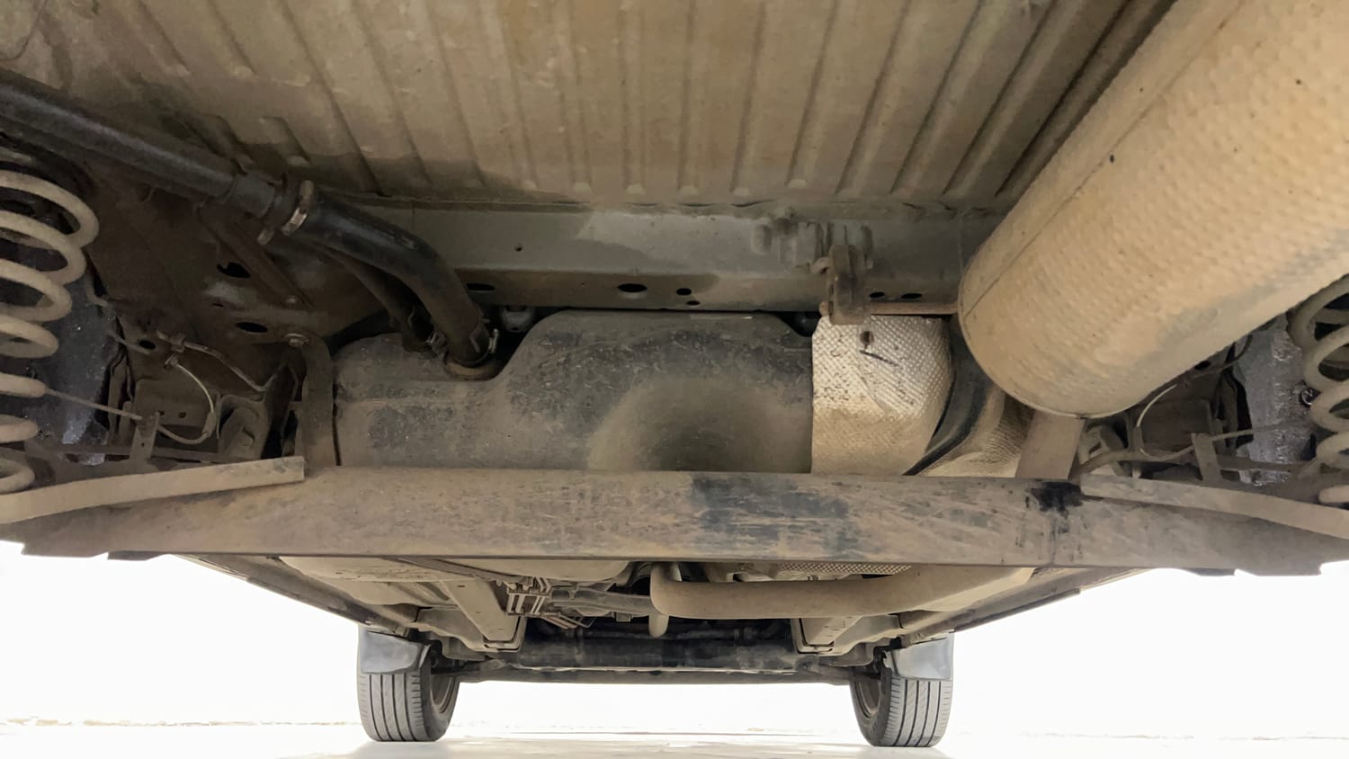 Used 2018 Ford EcoSport Titanium 1.5L TDCi Diesel Manual extra REAR UNDERBODY VIEW (TAKEN FROM REAR)