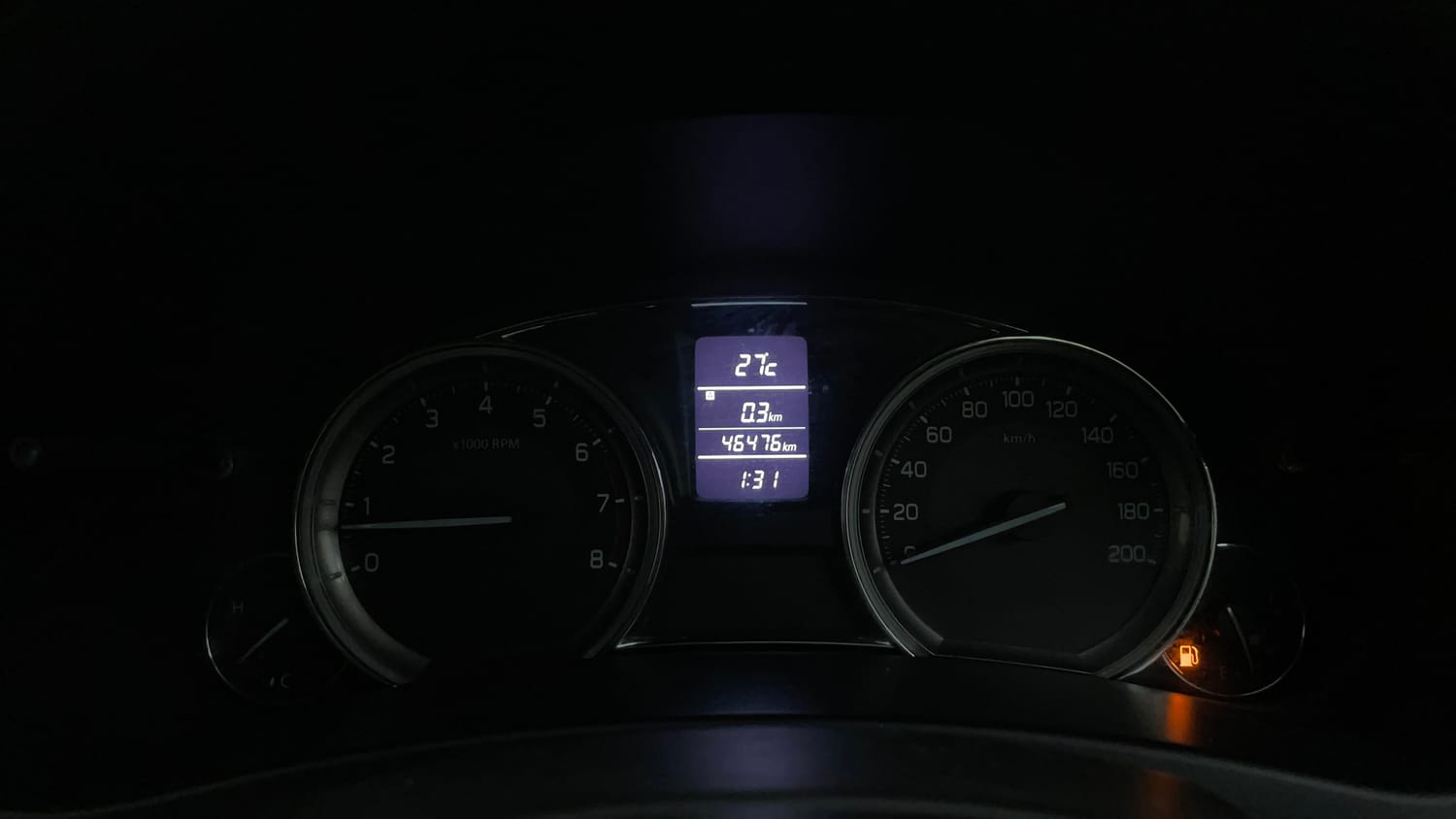 Used 2015 Maruti Suzuki Ciaz ZXi+ RS Petrol Manual interior CLUSTERMETER VIEW