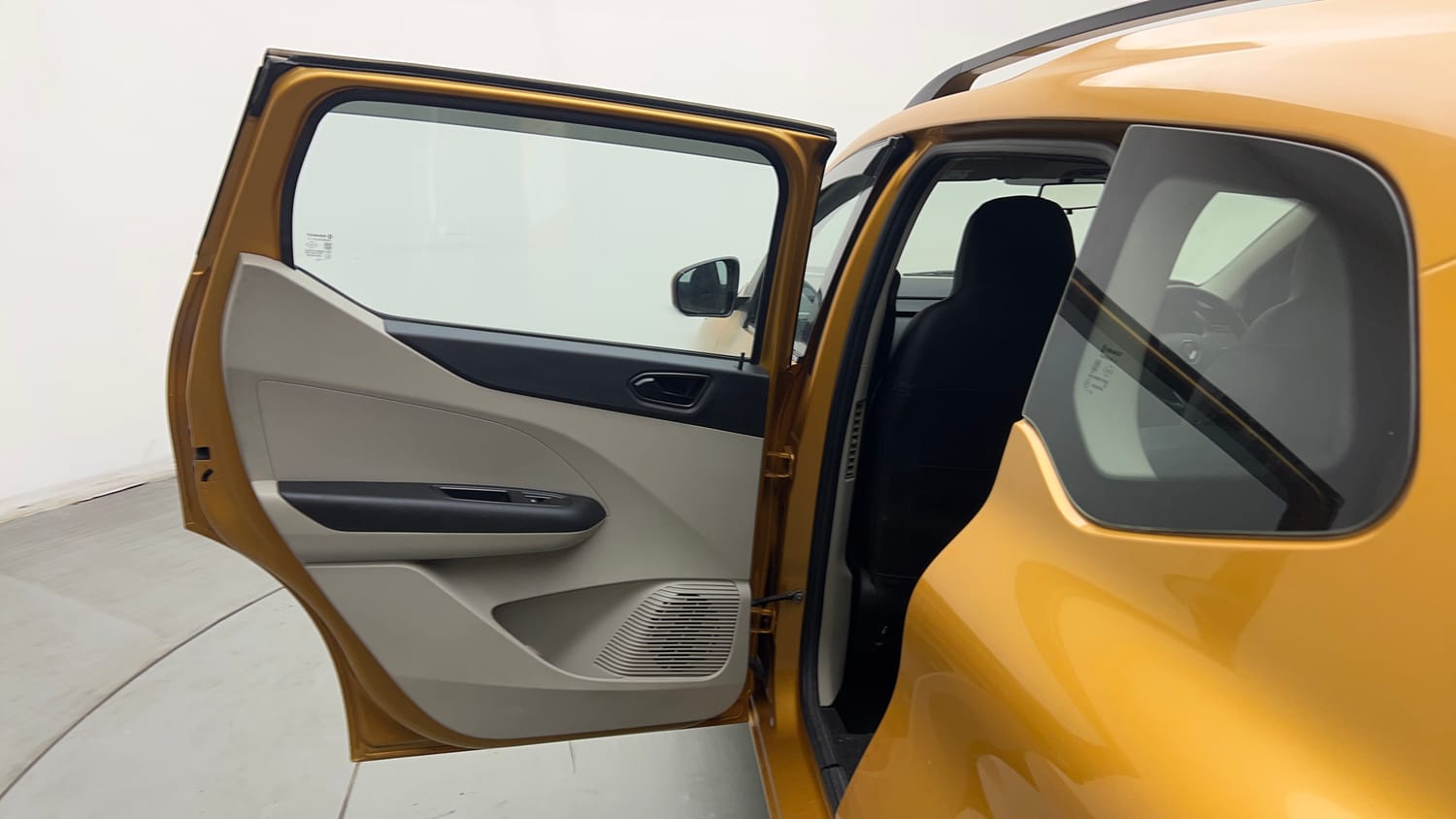 Used 2020 Renault Triber RXT Petrol Manual interior LEFT REAR DOOR OPEN VIEW