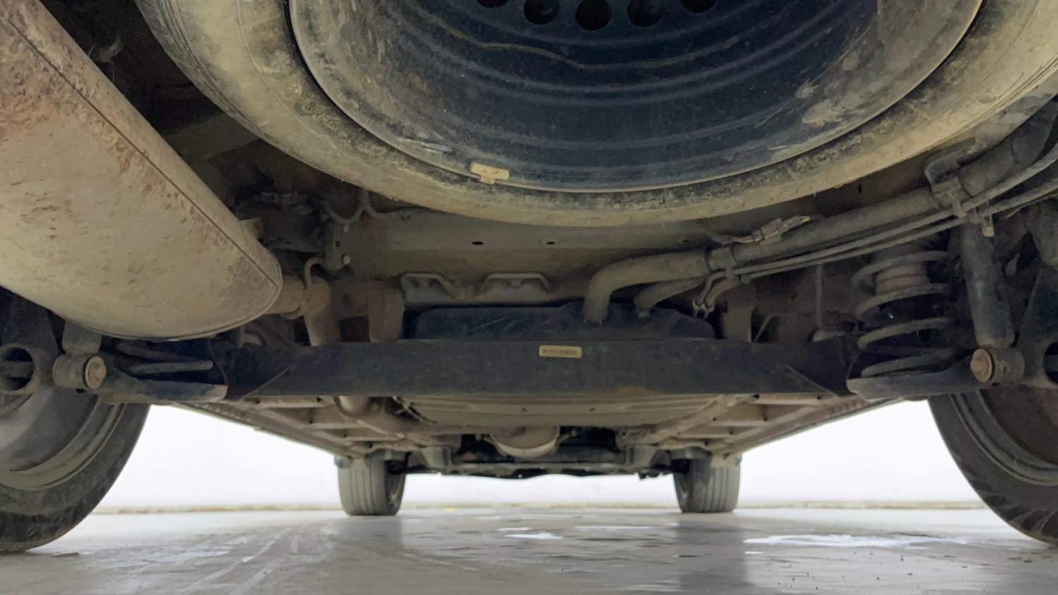 Used 2021 MG Motors Hector Sharp 1.5 Petrol Turbo DCT Petrol Automatic extra REAR UNDERBODY VIEW (TAKEN FROM REAR)