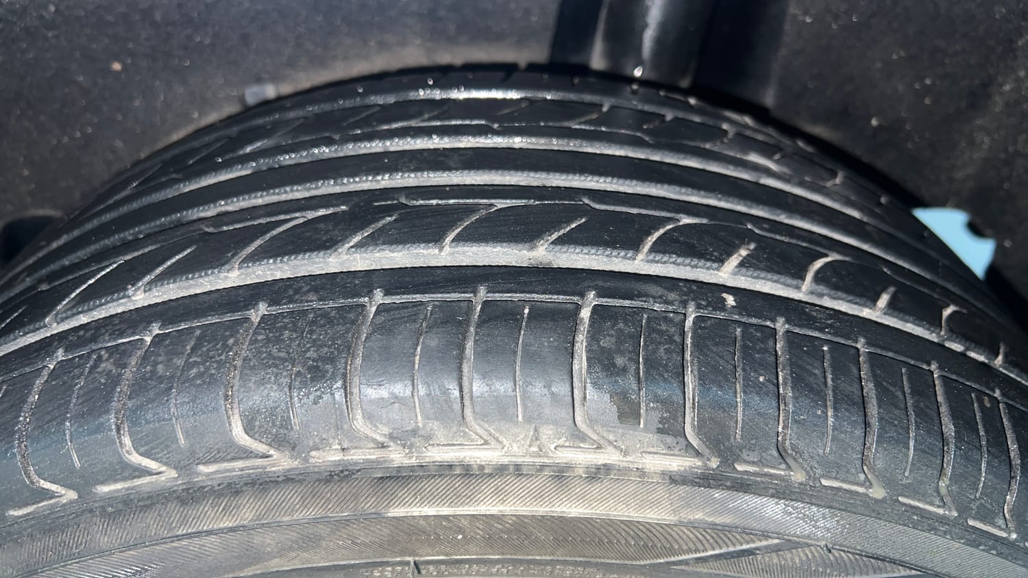 Used 2021 Maruti Suzuki Baleno Alpha Petrol Manual tyres LEFT REAR TYRE TREAD VIEW