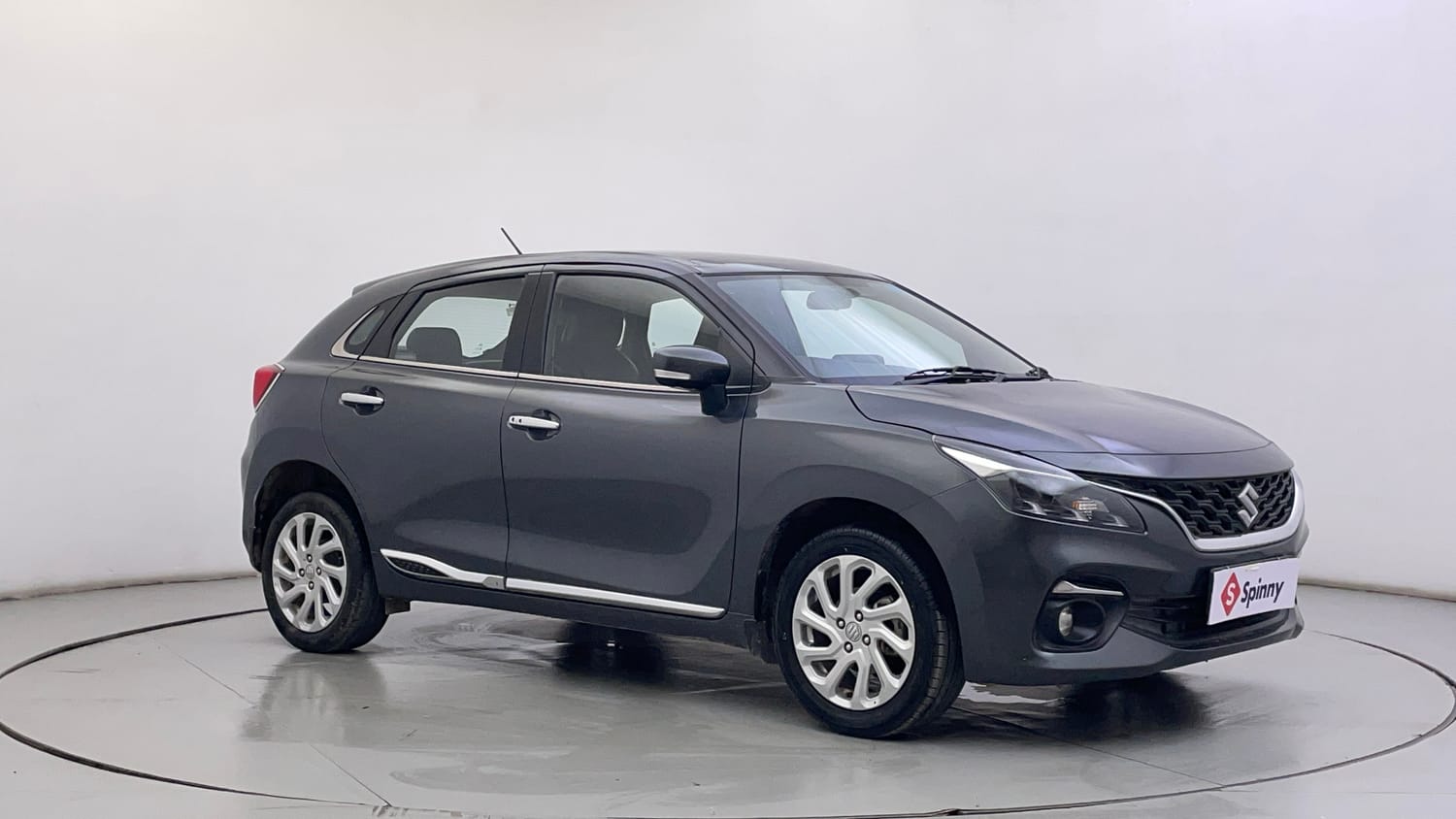 Used 2023 Maruti Suzuki Baleno Zeta MT CNG Cng Manual exterior RIGHT FRONT CORNER VIEW