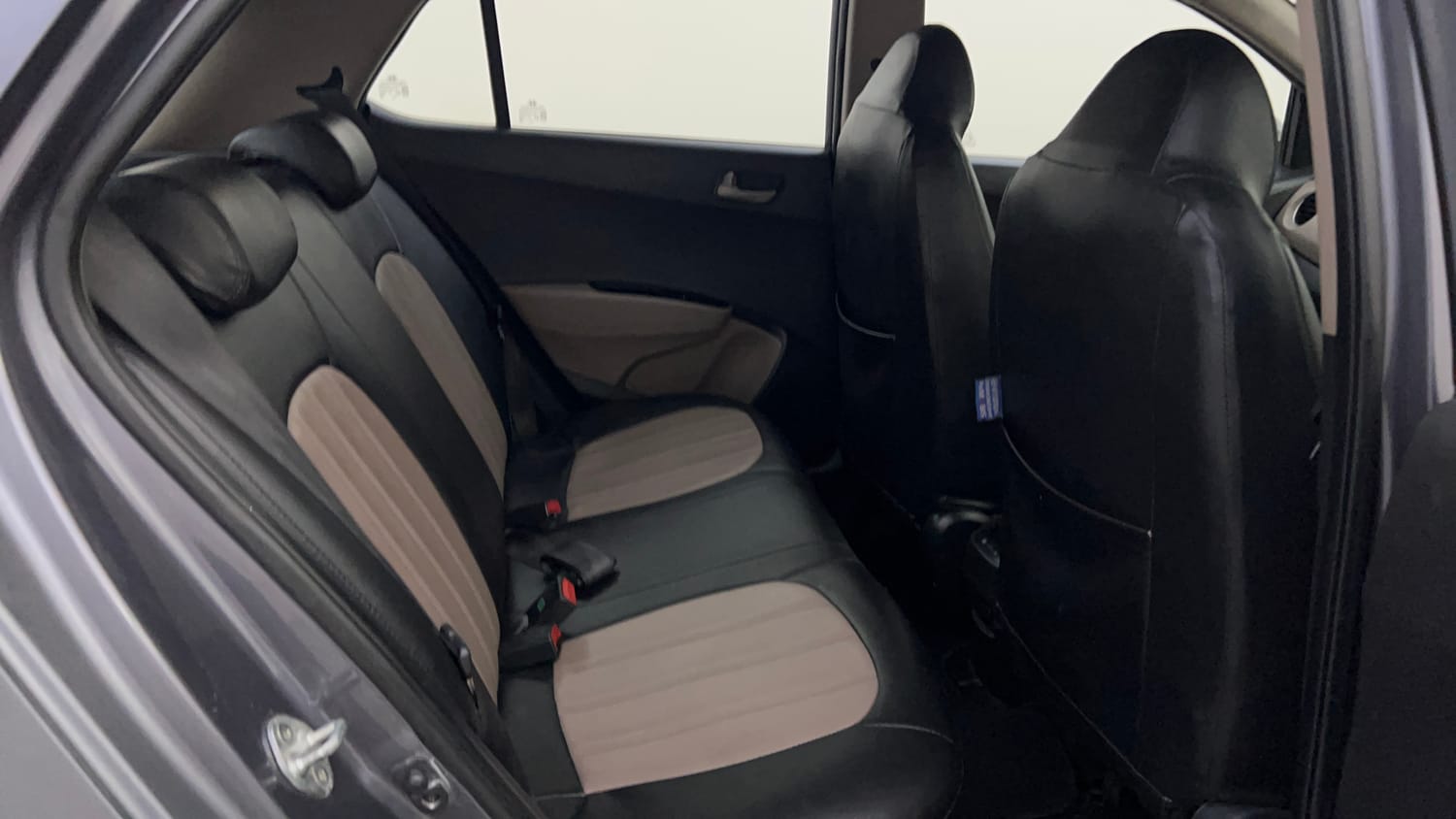Used 2014 Hyundai Grand i10 Asta 1.2 Kappa VTVT Petrol Manual interior RIGHT SIDE REAR DOOR CABIN VIEW
