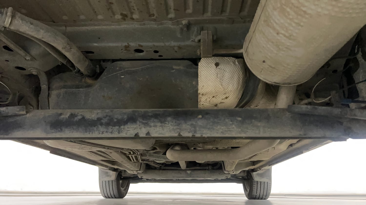 Used 2018 Ford EcoSport Titanium 1.5L TDCi Diesel Manual extra REAR UNDERBODY VIEW (TAKEN FROM REAR)