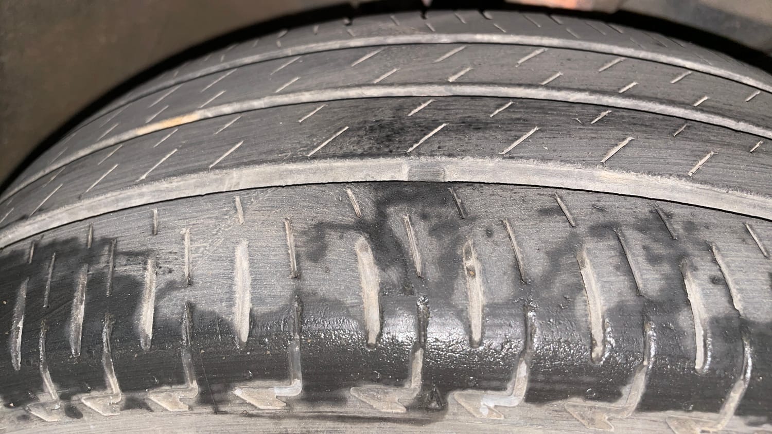 Used 2019 Honda Amaze 1.2 S MT Petrol Petrol Manual tyres RIGHT FRONT TYRE TREAD VIEW