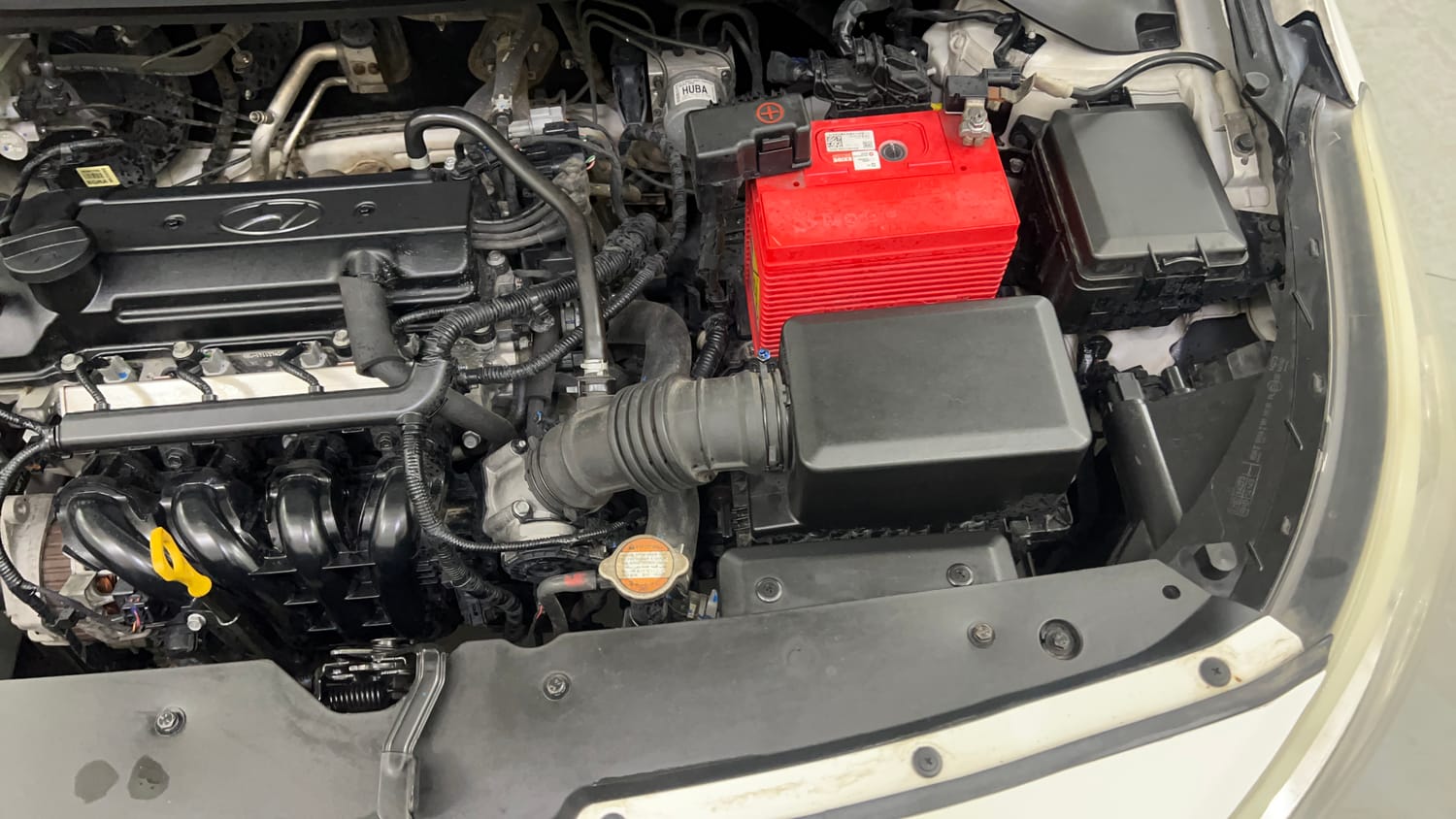 Used 2018 Hyundai Elite i20 Sportz 1.2 Petrol Manual engine ENGINE LEFT SIDE VIEW