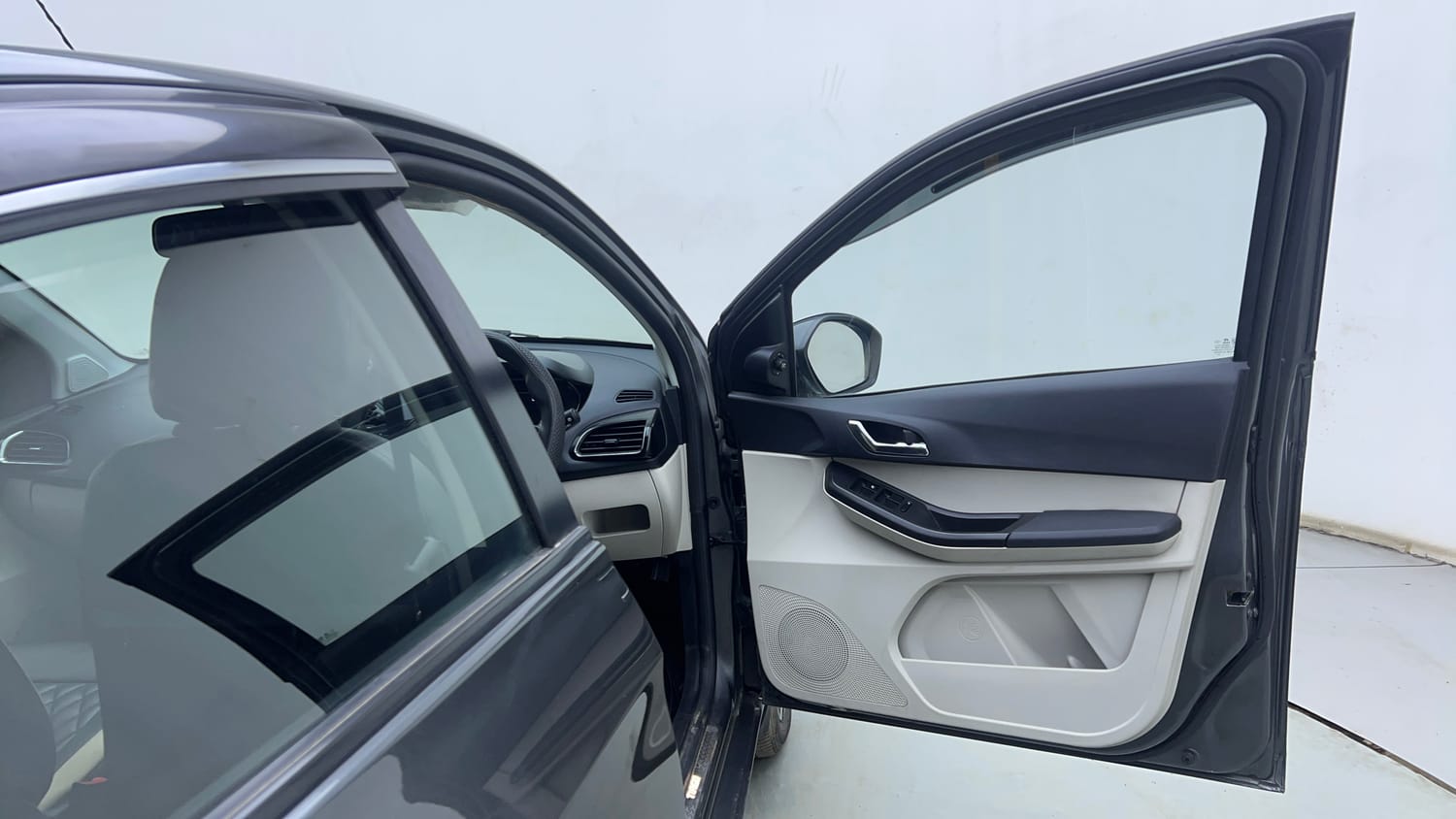 Used 2024 Tata Tiago XZ Plus Petrol Manual interior RIGHT FRONT DOOR OPEN VIEW