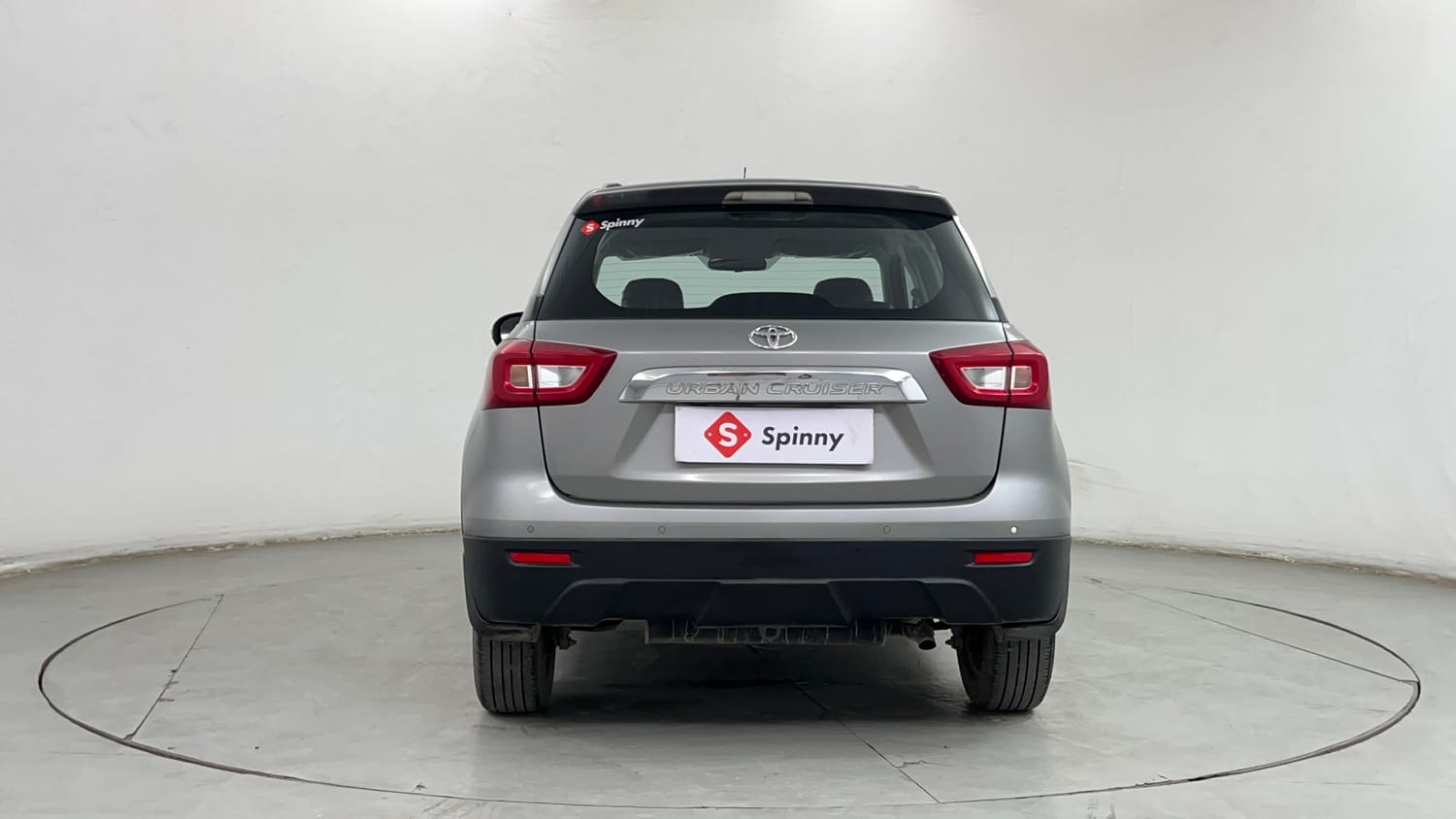 Used 2022 Toyota Urban Cruiser Mid Grade AT Petrol Automatic exterior BACK VIEW