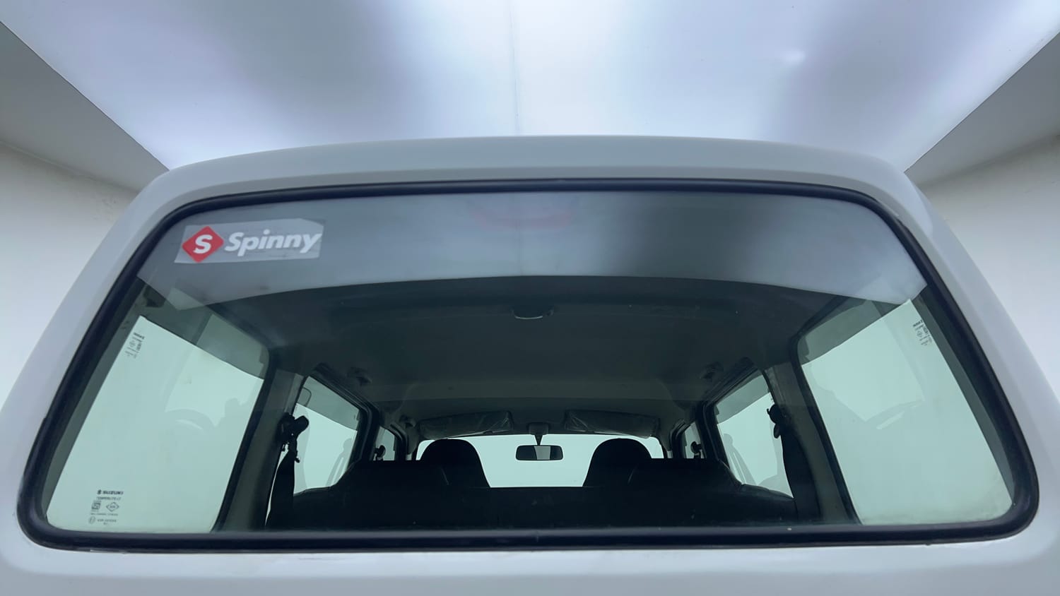 Used 2019 Maruti Suzuki Eeco 5 STR WITH A/C+HTR Petrol Manual exterior BACK WINDSHIELD VIEW