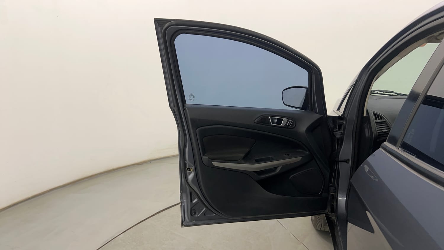 Used 2018 Ford EcoSport Titanium 1.5L TDCi Diesel Manual interior LEFT FRONT DOOR OPEN VIEW