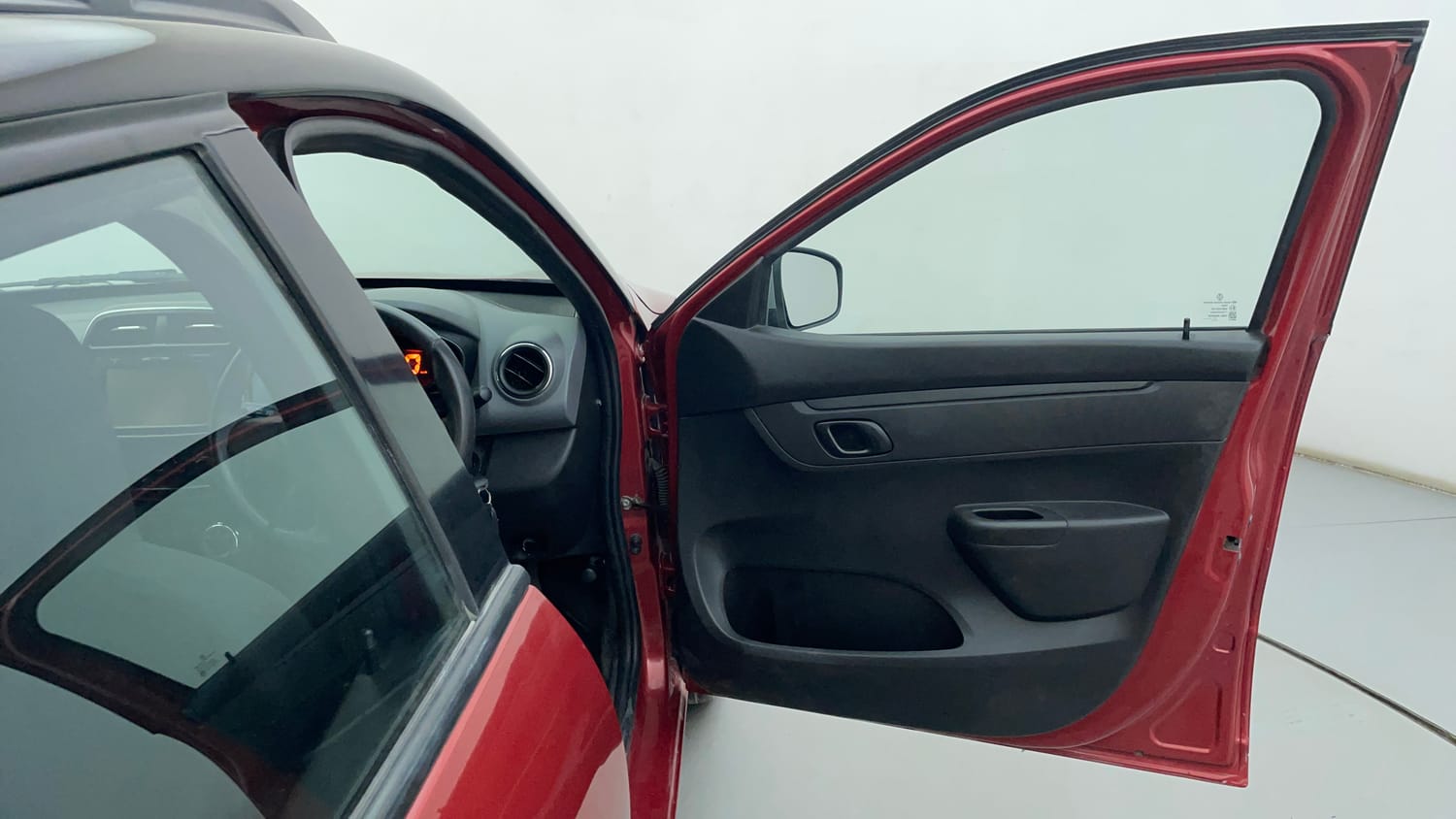 Used 2017 Renault Kwid 1.0 RXT AMT Opt Petrol Automatic interior RIGHT FRONT DOOR OPEN VIEW