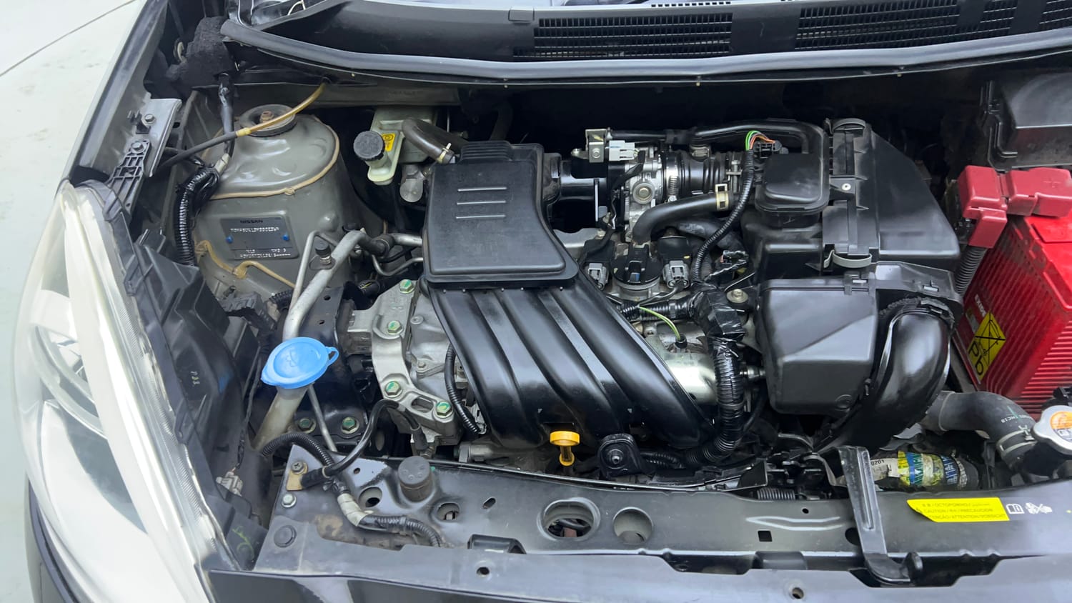 Used 2017 Nissan Micra XL CVT Petrol Automatic engine ENGINE RIGHT SIDE VIEW
