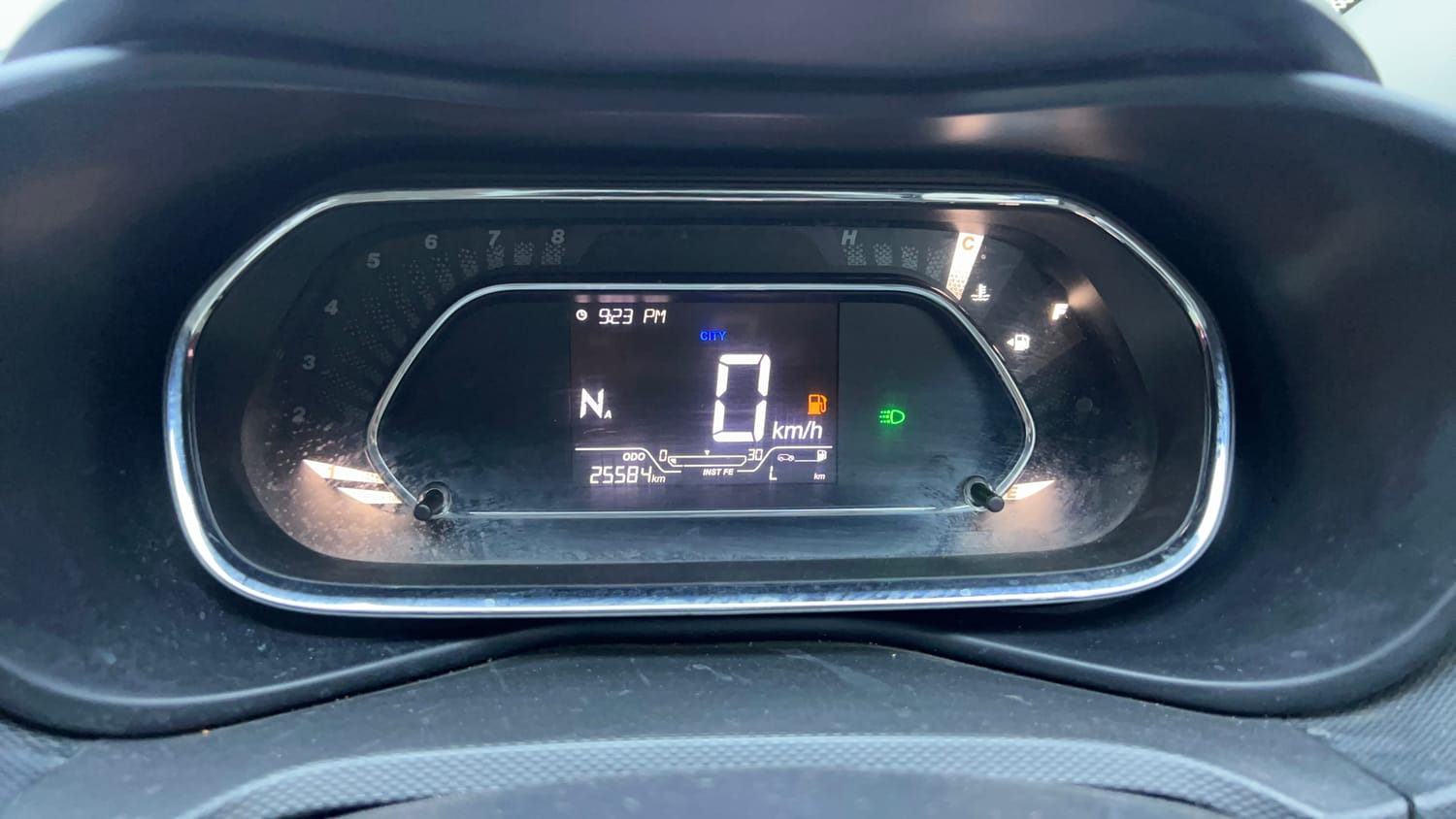 Used 2022 Tata Nexon XZA Plus Petrol Automatic interior CLUSTERMETER VIEW