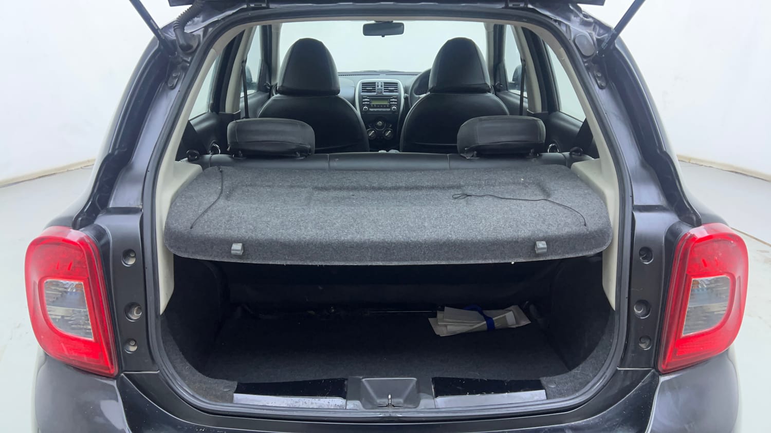 Used 2017 Nissan Micra XL CVT Petrol Automatic interior DICKY INSIDE VIEW