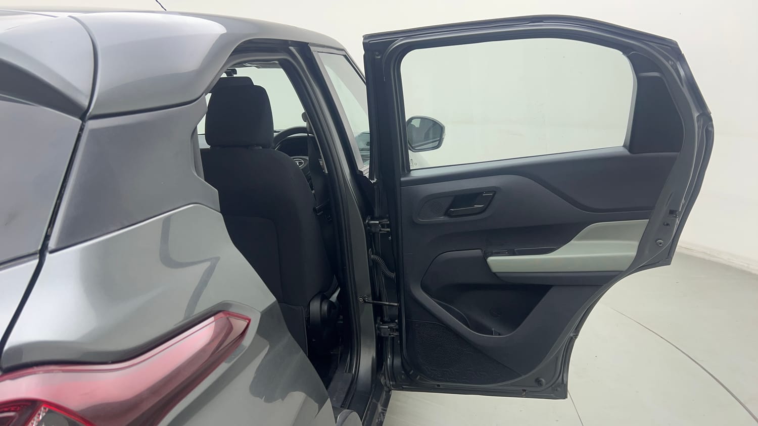 Used 2022 Tata Punch Adventure MT Petrol Manual interior RIGHT REAR DOOR OPEN VIEW