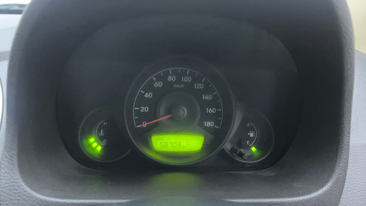 Used 2015 Hyundai Eon D-Lite + Petrol Manual interior CLUSTERMETER VIEW