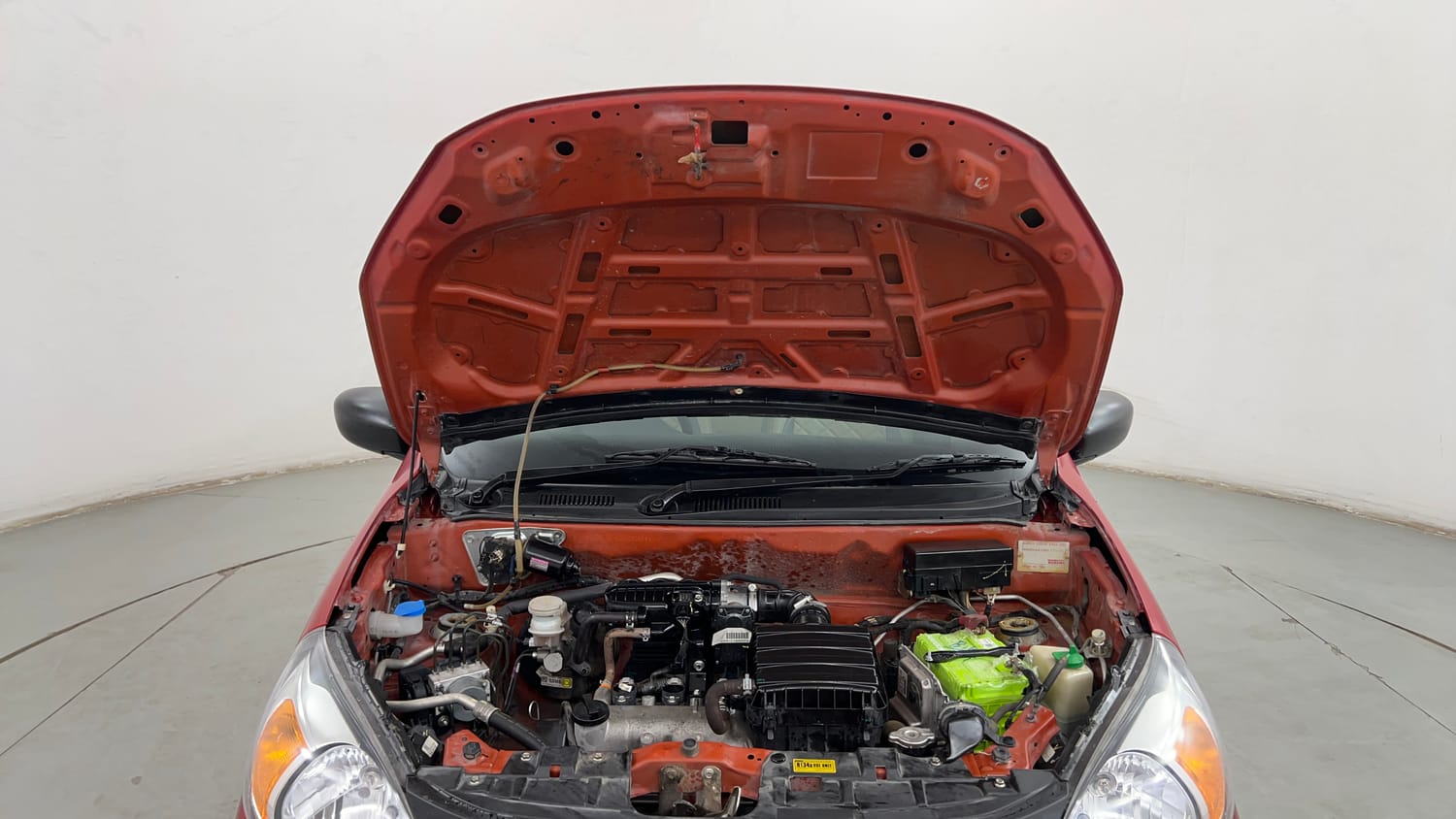 Used 2019 Maruti Suzuki Alto 800 VXi Petrol Manual engine ENGINE & BONNET OPEN FRONT VIEW
