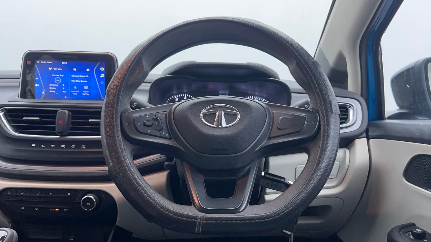Used 2021 Tata Altroz XM Plus Petrol Petrol Manual interior STEERING VIEW