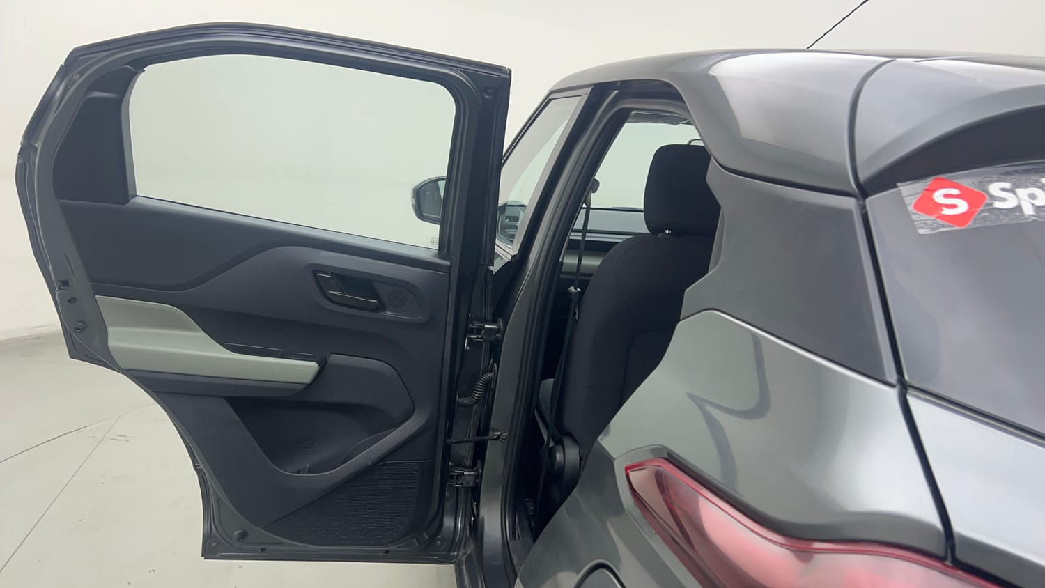 Used 2022 Tata Punch Adventure MT Petrol Manual interior LEFT REAR DOOR OPEN VIEW