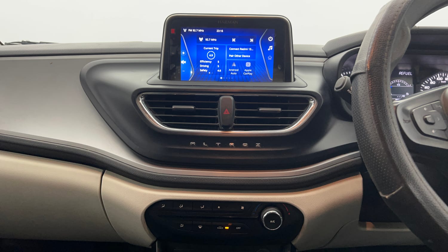 Used 2021 Tata Altroz XM Plus Petrol Petrol Manual top_features Integrated (in-dash) music system
