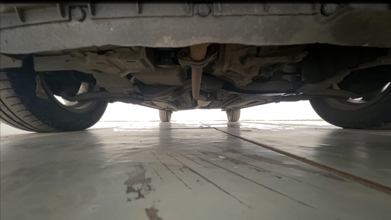 Used 2017 Maruti Suzuki Celerio ZXi Opt Petrol Manual extra FRONT LEFT UNDERBODY VIEW