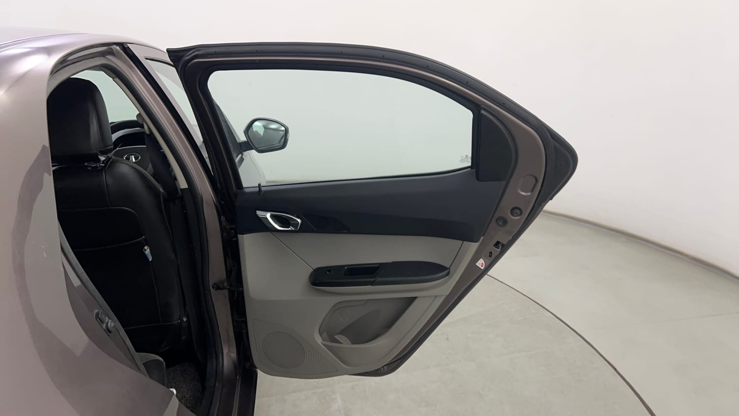 Used 2018 Tata Tiago Revotron XZA Petrol Automatic interior RIGHT REAR DOOR OPEN VIEW