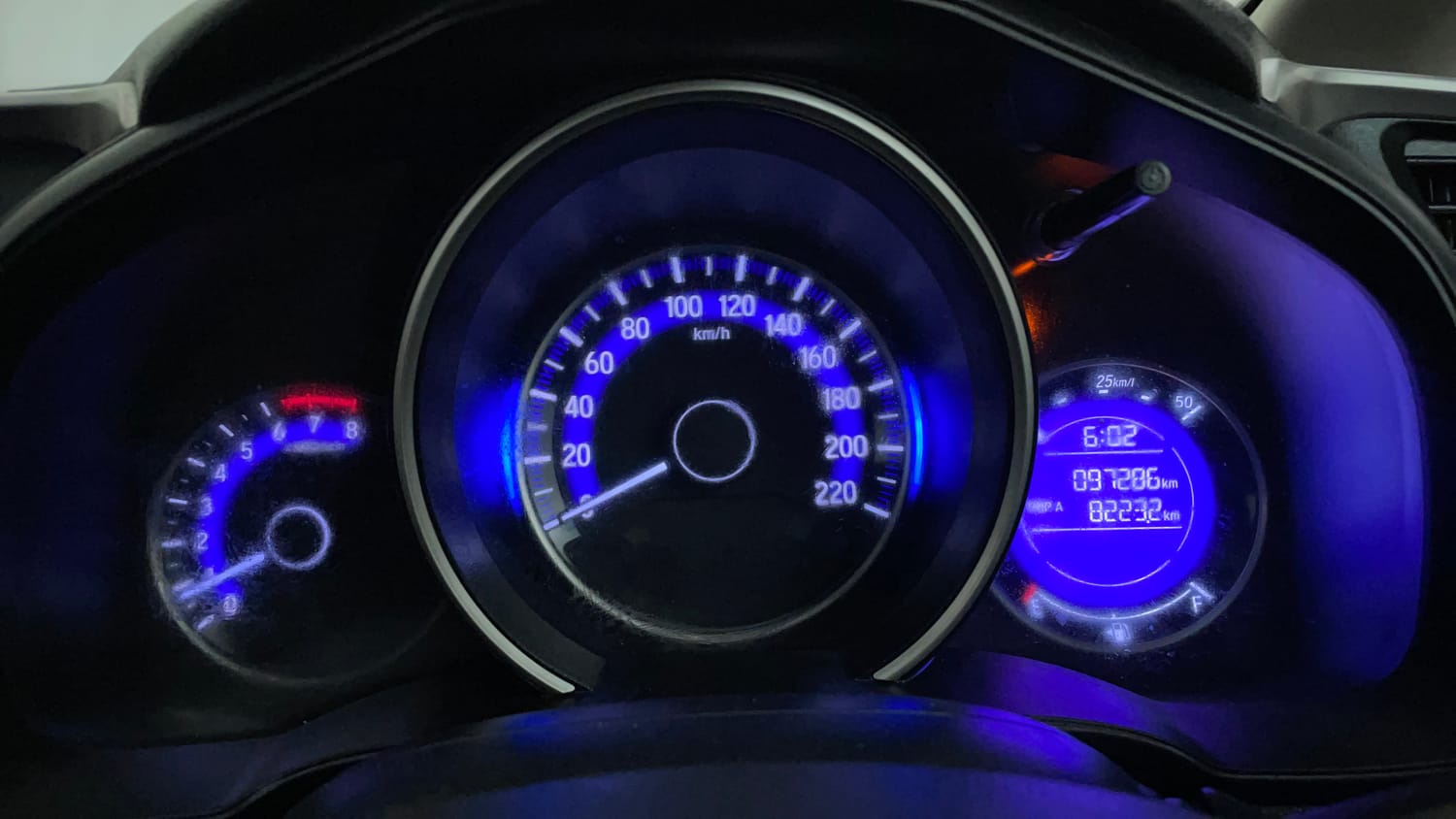 Used 2017 Honda WR-V S MT Petrol Petrol Manual interior CLUSTERMETER VIEW