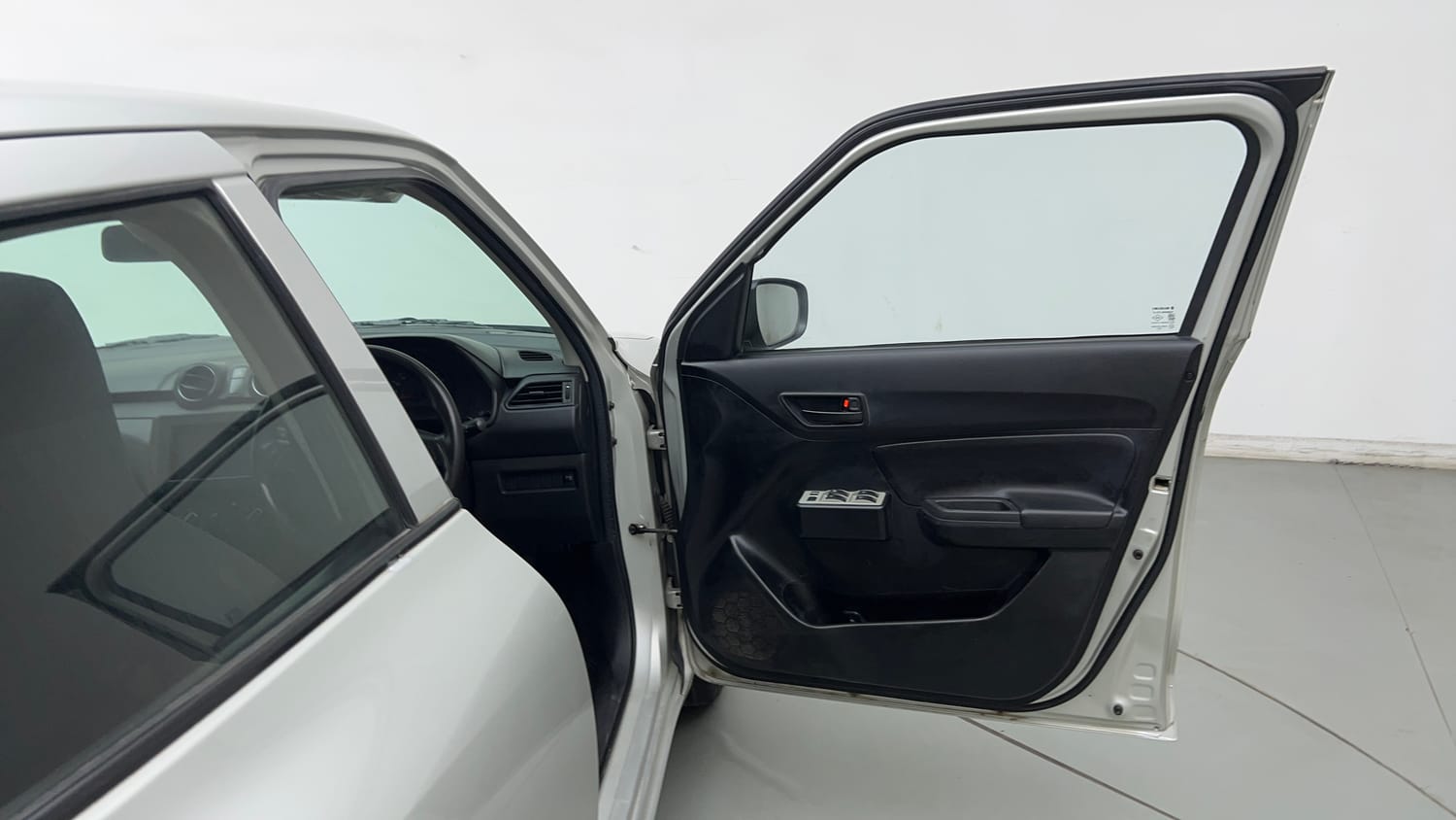 Used 2019 Maruti Suzuki Swift LXi Petrol Manual interior RIGHT FRONT DOOR OPEN VIEW