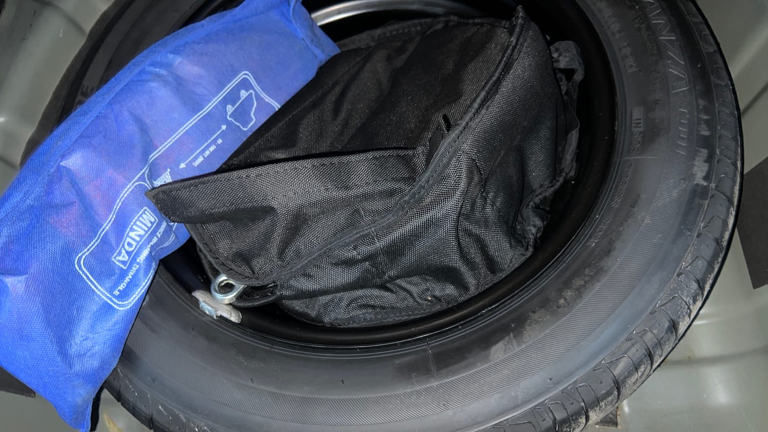 Used 2023 Tata Nexon XM Plus (S) Petrol Manual tyres SPARE TYRE VIEW