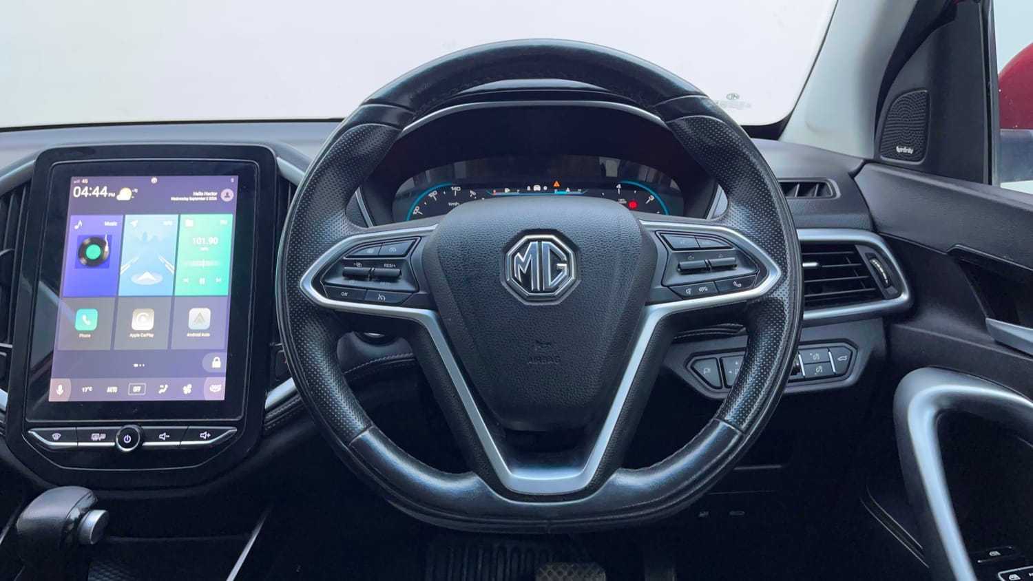 Used 2021 MG Motors Hector Sharp 1.5 Petrol Turbo DCT Petrol Automatic interior STEERING VIEW