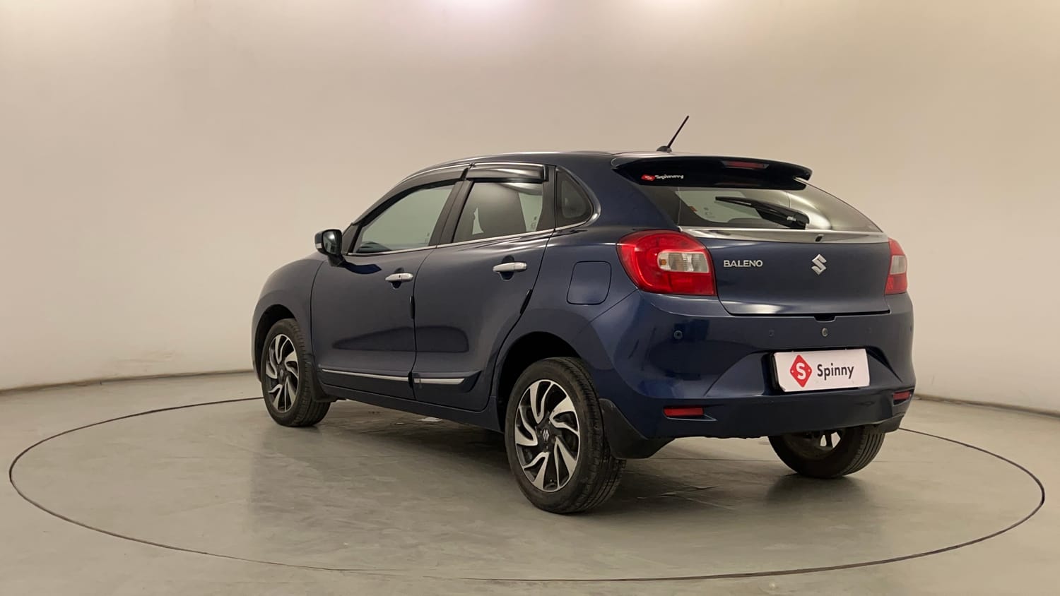 Used 2019 Maruti Suzuki Baleno Zeta Petrol Manual exterior LEFT REAR CORNER VIEW
