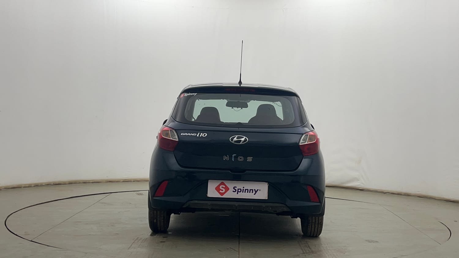 Used 2022 Hyundai Grand i10 Nios Magna AMT 1.2 Kappa VTVT Petrol Automatic exterior BACK VIEW