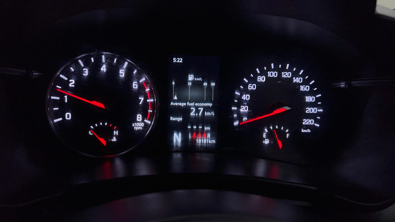 Used 2024 Maruti Suzuki Swift ZXi Plus AMT Petrol Automatic interior CLUSTERMETER VIEW
