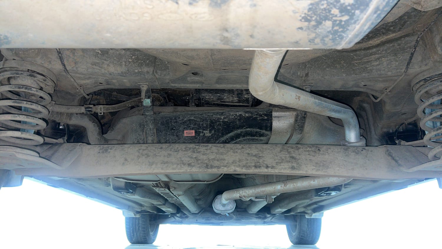 Used 2019 Hyundai Creta SX 1.6 AT Petrol Petrol Automatic extra REAR UNDERBODY VIEW (TAKEN FROM REAR)