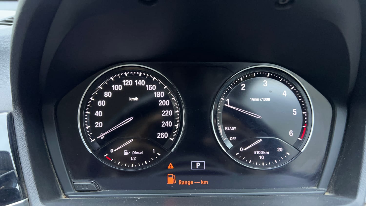 Used 2018 BMW X1 sDrive20d Expedition Diesel Automatic interior CLUSTERMETER VIEW