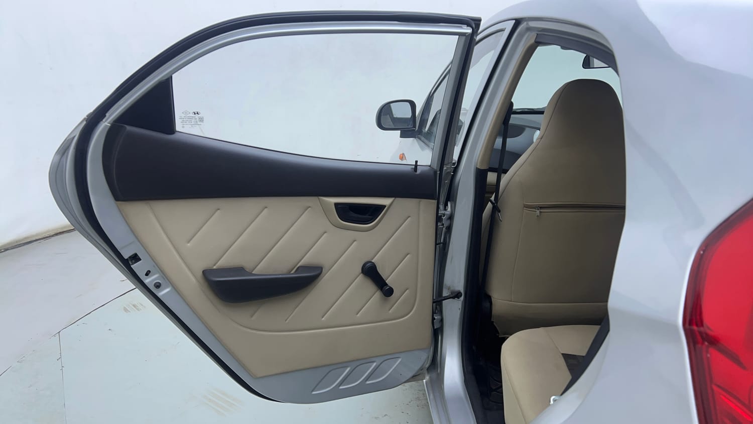 Used 2015 Hyundai Eon D-Lite + Petrol Manual interior LEFT REAR DOOR OPEN VIEW