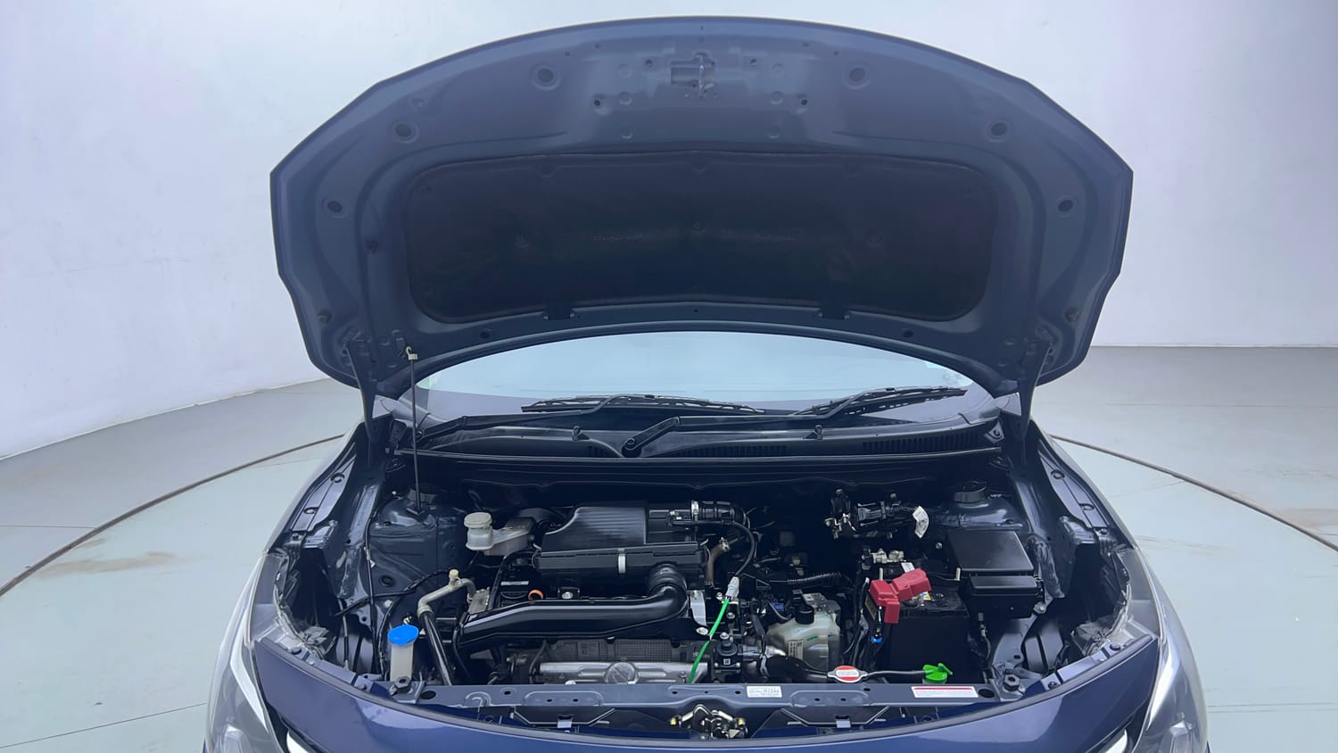 Used 2024 Maruti Suzuki Baleno Zeta AGS Petrol Automatic engine ENGINE & BONNET OPEN FRONT VIEW