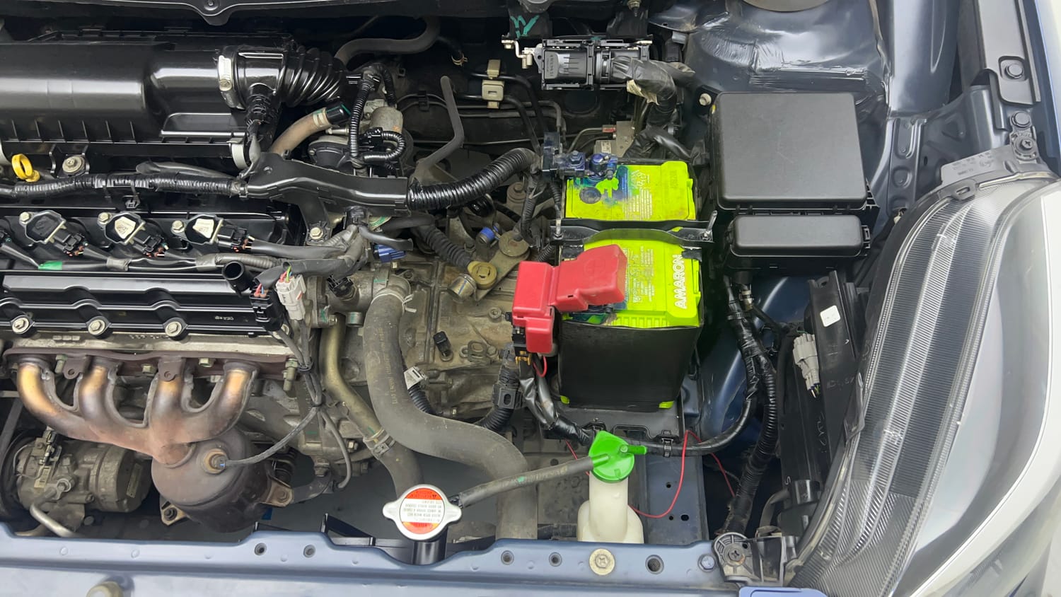 Used 2021 Maruti Suzuki Baleno Alpha Petrol Manual engine ENGINE LEFT SIDE VIEW