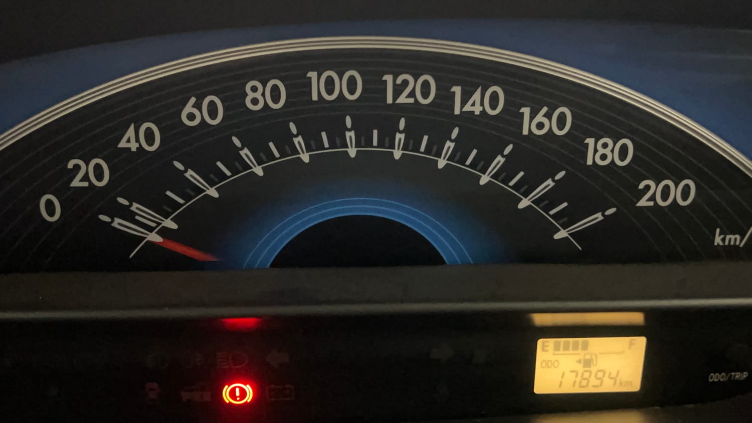 Used 2013 Toyota Etios Liva G Petrol Manual interior CLUSTERMETER VIEW