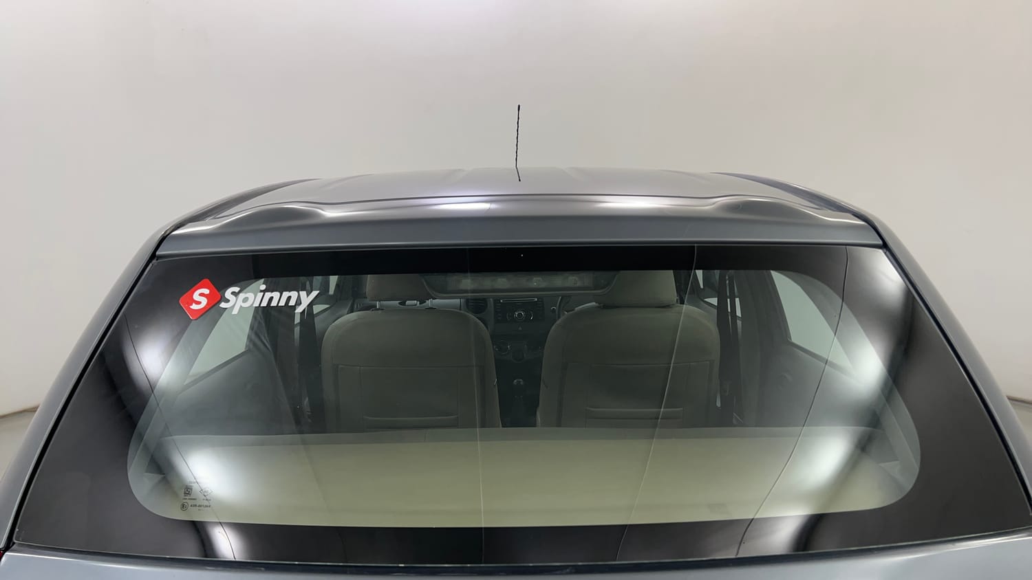 Used 2013 Toyota Etios Liva G Petrol Manual exterior BACK WINDSHIELD VIEW