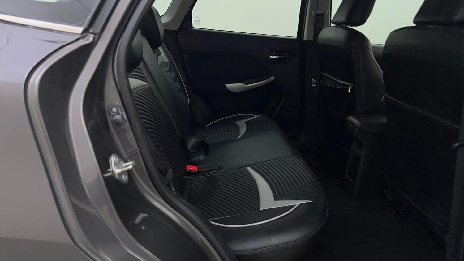 Used 2016 Maruti Suzuki Baleno Zeta 1.2 AT Petrol Automatic interior RIGHT SIDE REAR DOOR CABIN VIEW